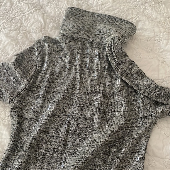 NWT Anthro Button-Up Sequin Top - Picture 8 of 9